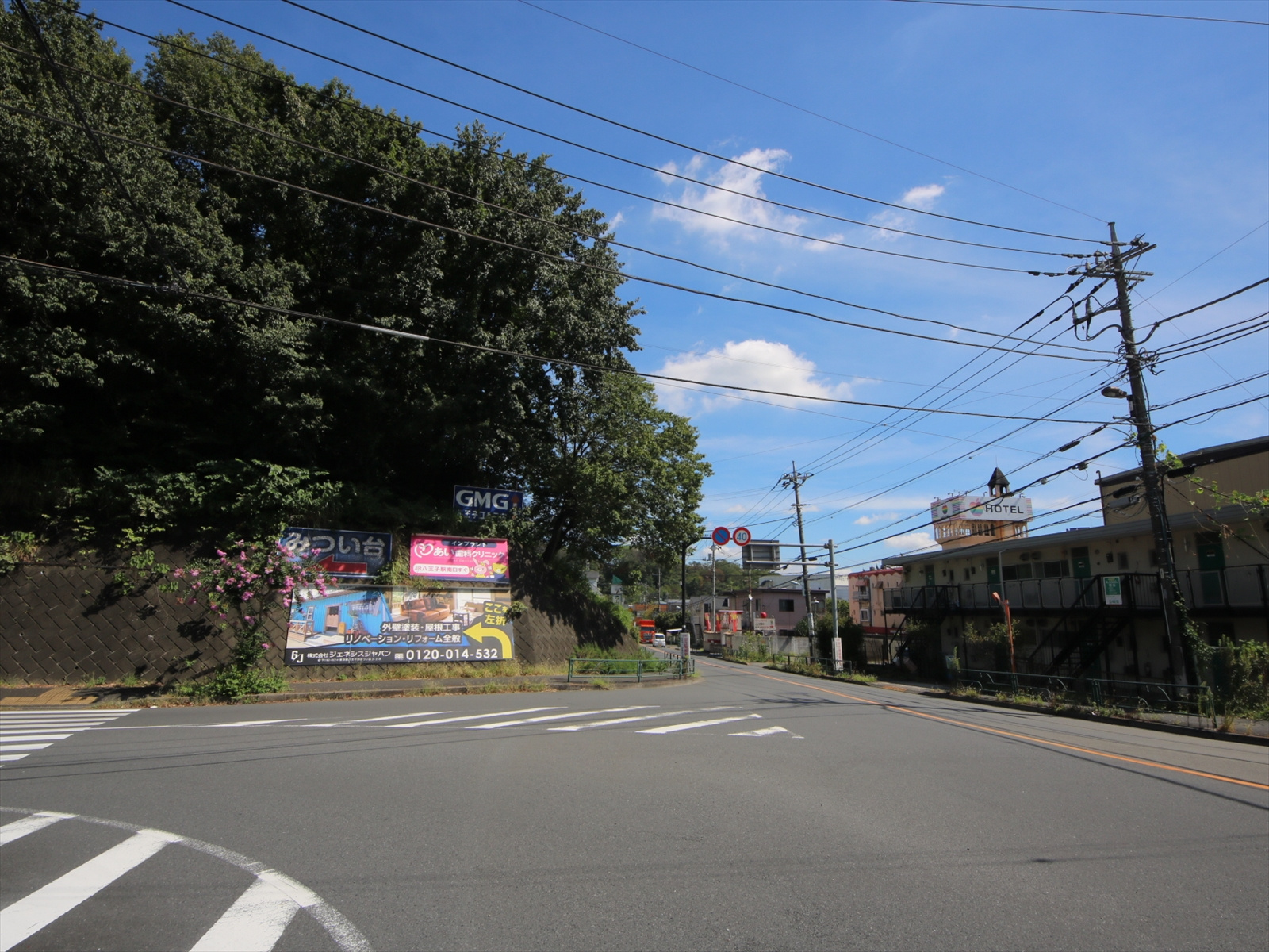 谷野町国道16号からのルート