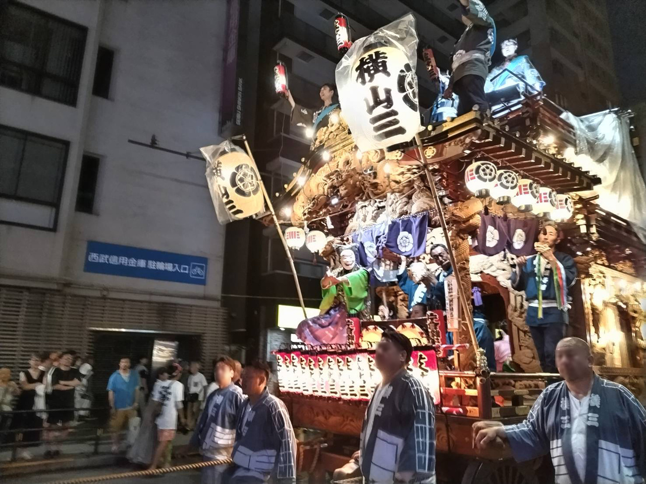 八王子まつり 横山町山車