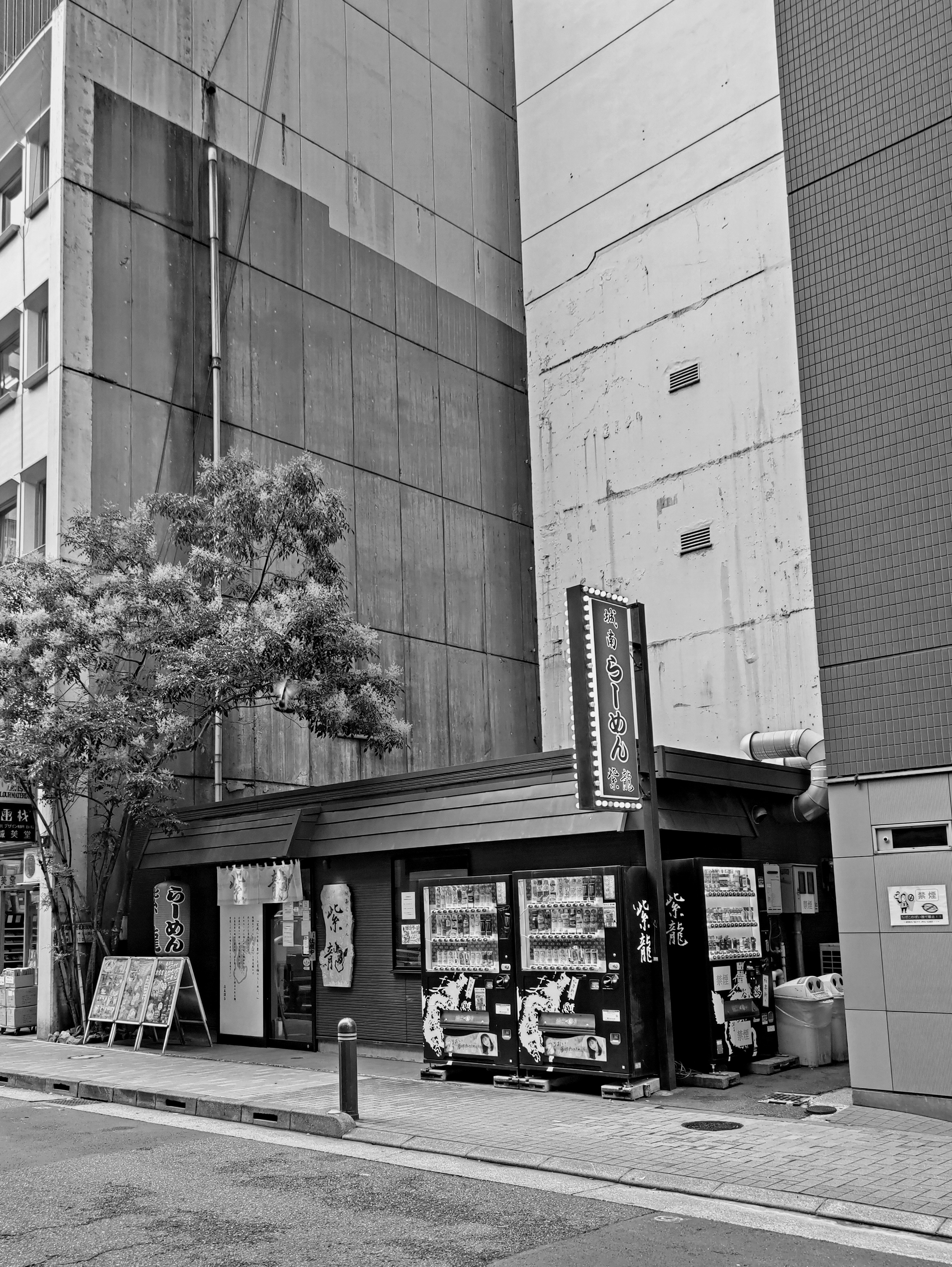 銀座の平屋と２階建ての画像