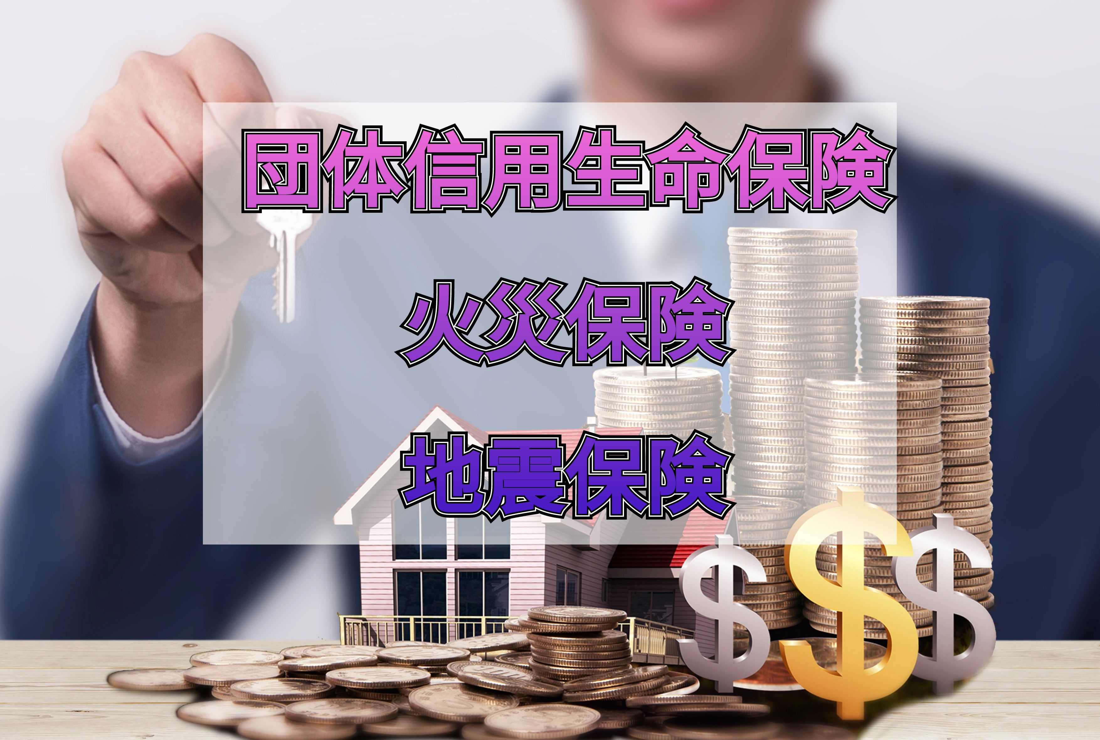 団体信用生命保険・火災保険・地震保険の画像