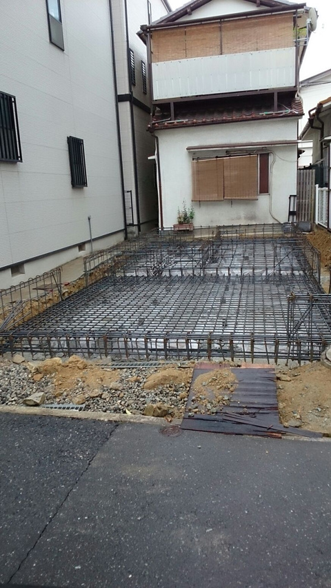 南正雀１丁目配筋の画像