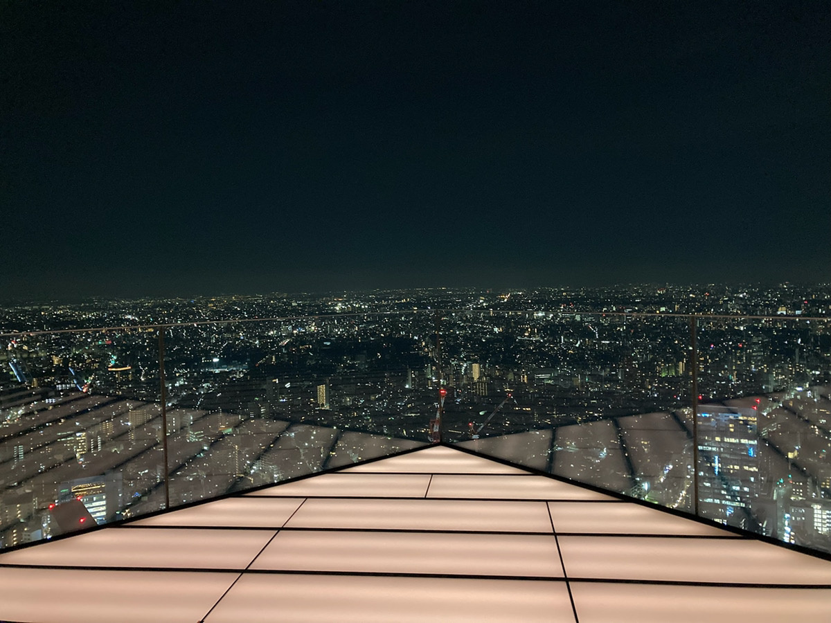 東京を一望できる＊SHIBUYA SKY 展望台＊の画像
