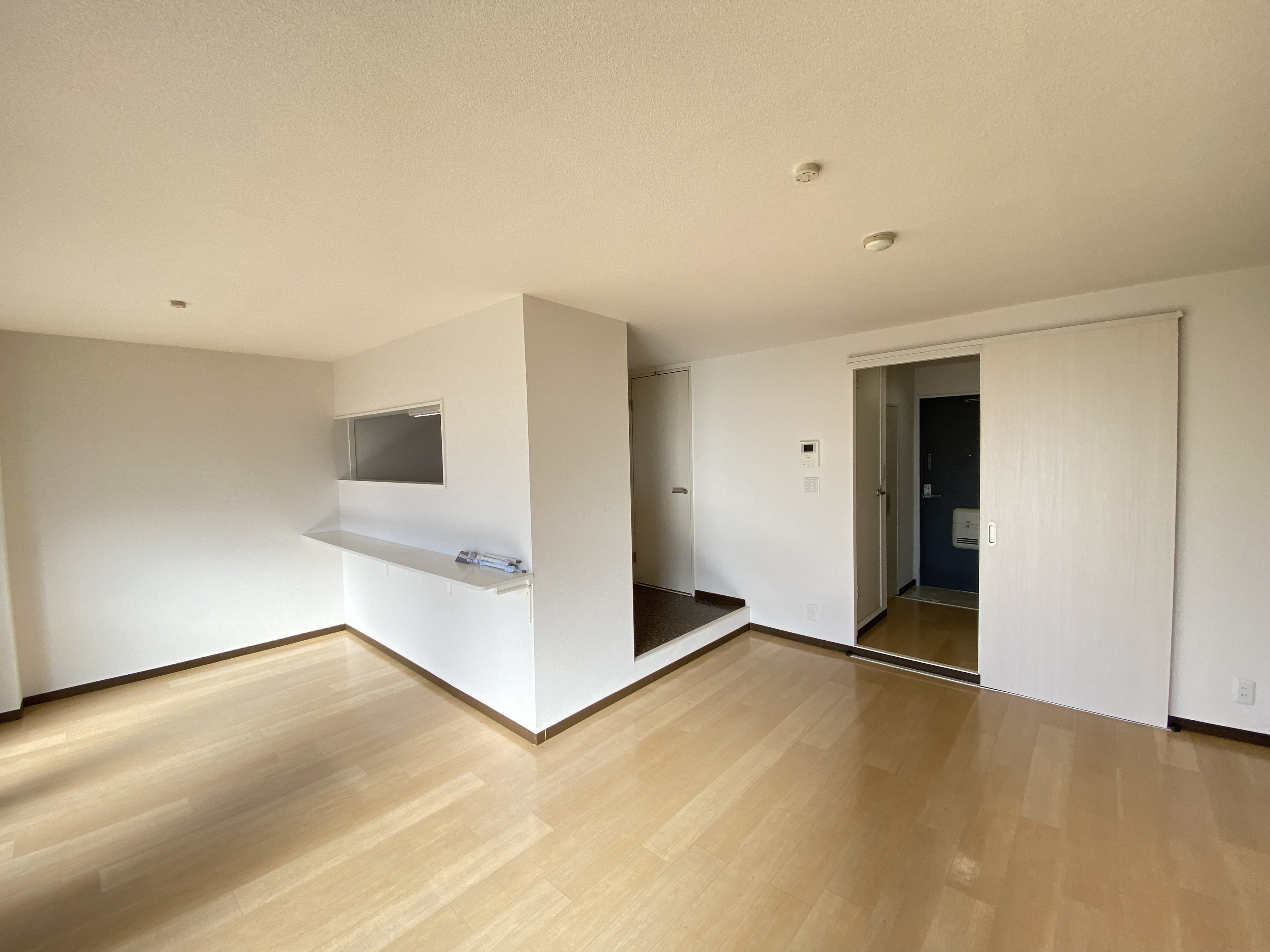 １Ｋ２部屋を１部屋にしたリノベーションの画像
