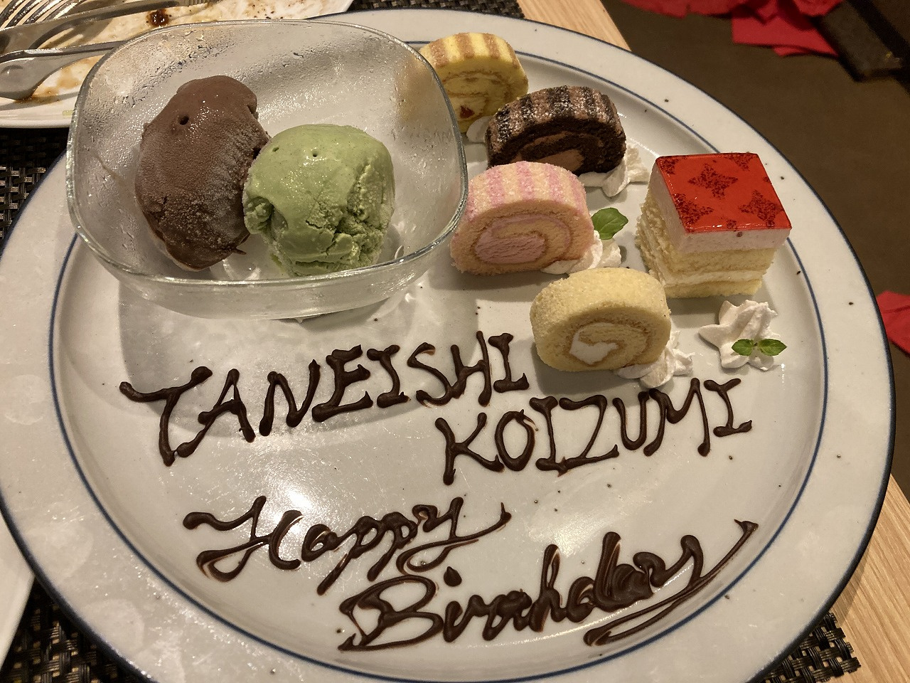 温かいサプライズ！誕生日を祝ってもらいました☺の画像