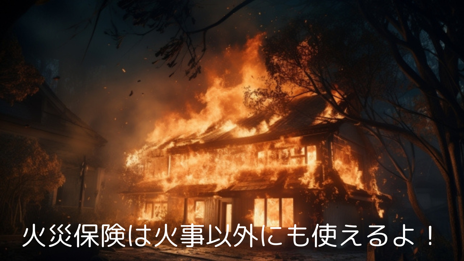 ブログ更新　火災保険浸かってますか？火事じゃなくても使えるる...の画像
