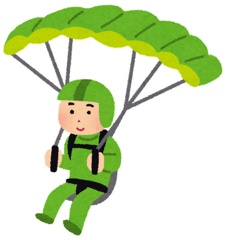 パラグライダー記念日の画像