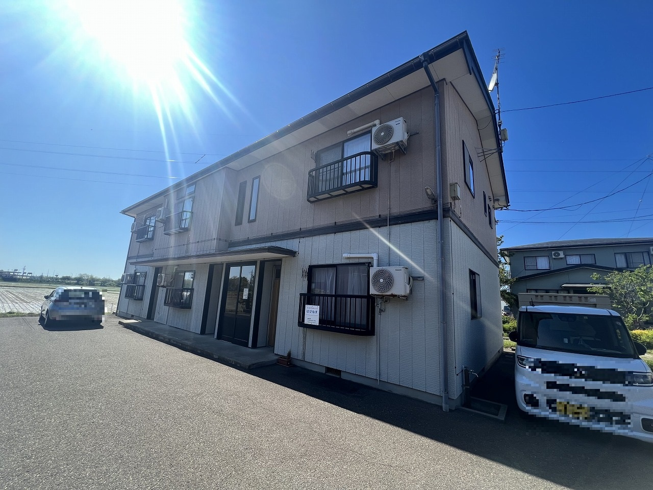 ☆上越市柿崎区柿崎・広々１DKアパート☆コーポひまわりのご紹...の画像