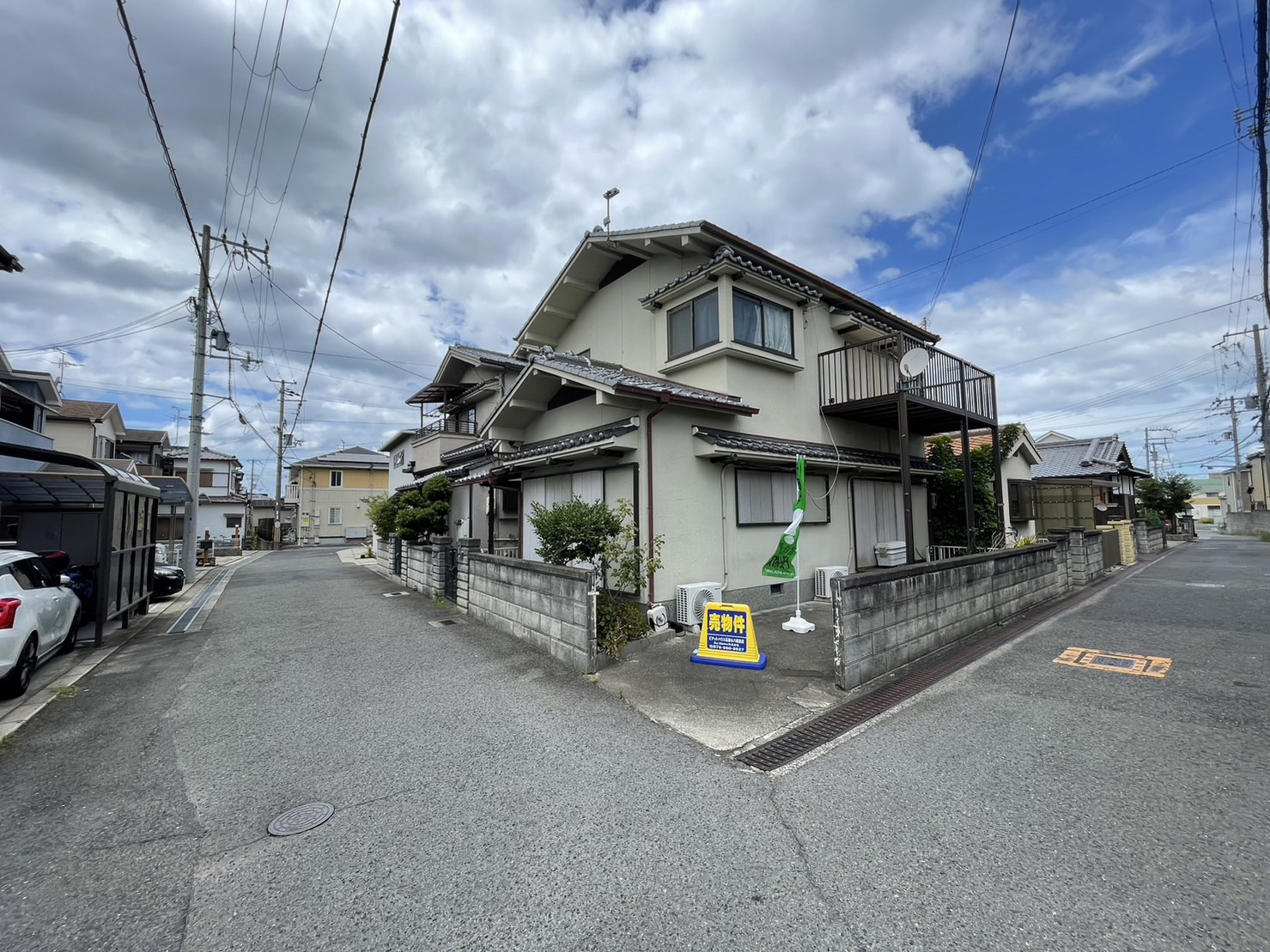 【売主物件】岸和田市下池田町3丁目で「南東角地」解体更地渡し...の画像