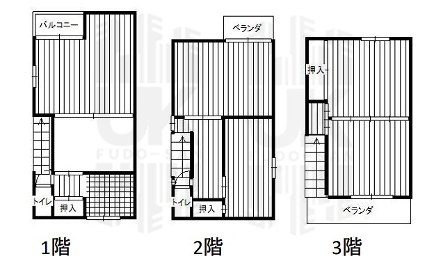 浮田1丁目貸店舗の画像