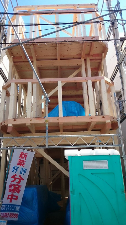 南正雀１丁目上棟後の画像