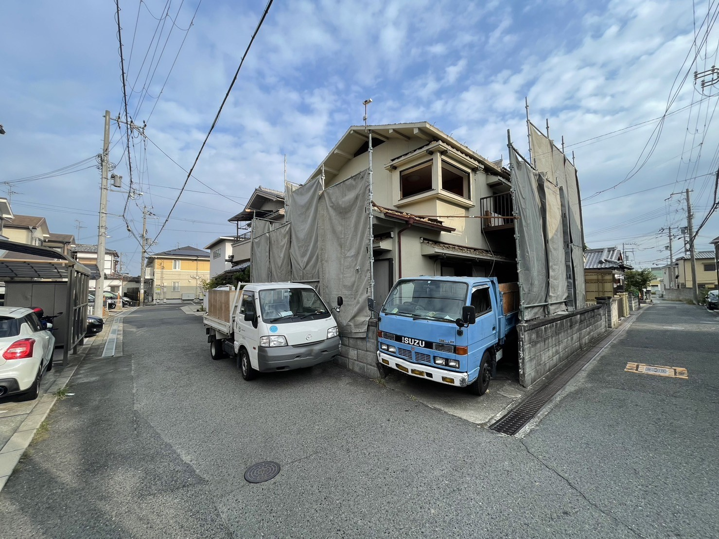 【解体工事】岸和田市下池田町３丁目の解体工事が始まりました～...の画像
