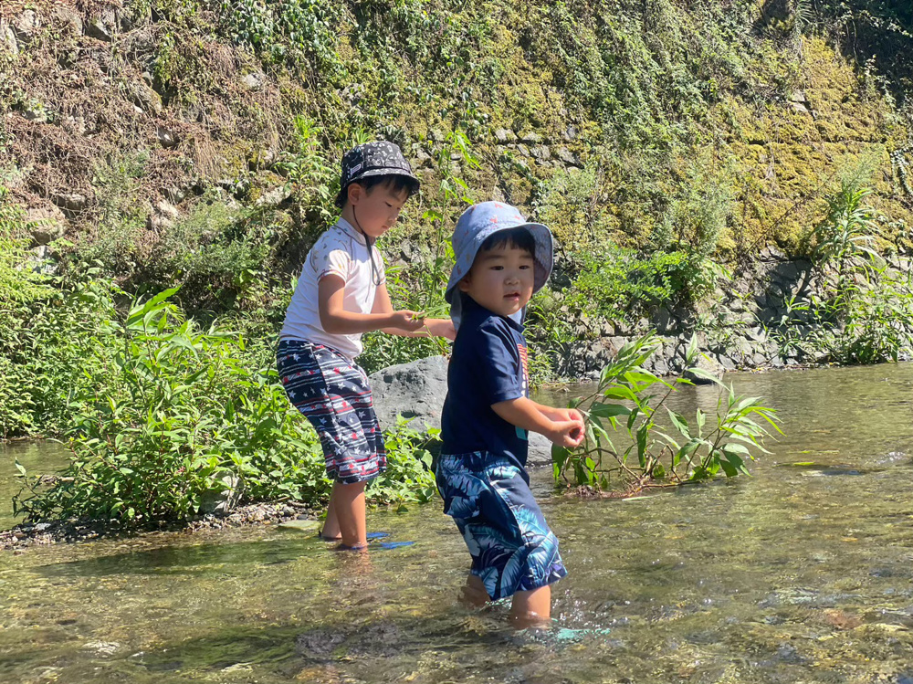 「【川遊び】部長桑山」の画像