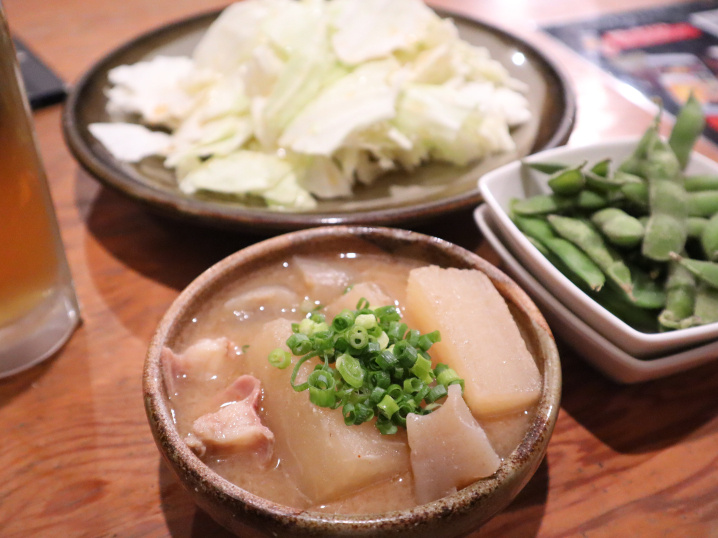 松山市松末の焼き鳥屋さん「どうらく亭」のとりあえずメニュー「...の画像