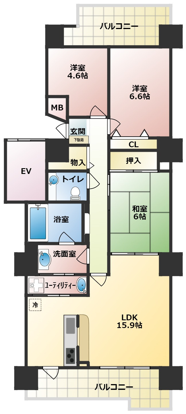 富士山と海が見える★マンションの紹介ですの画像