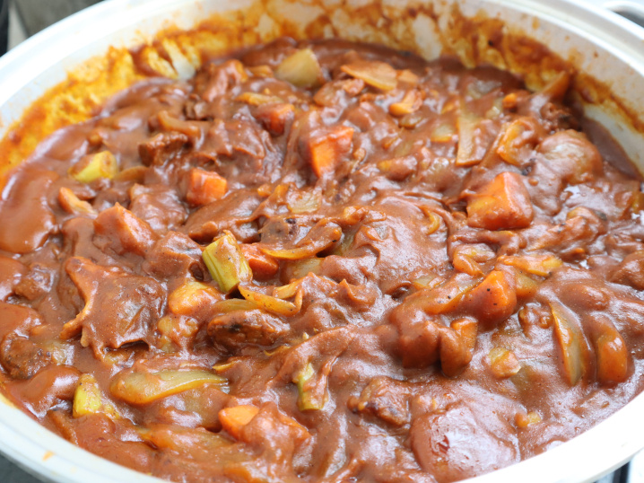 とある休日にカレー作りました♪の画像