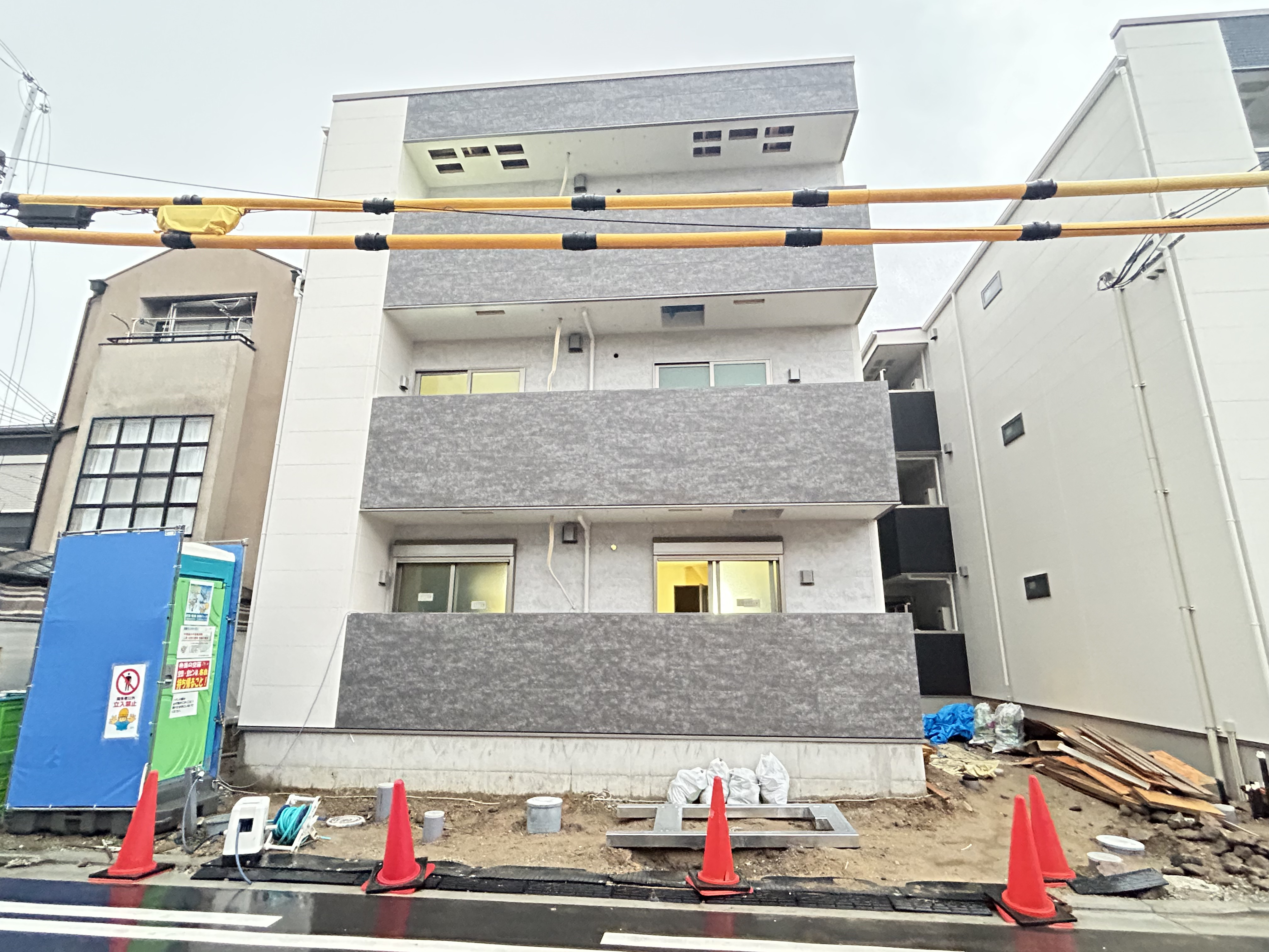 高石市に新築1LDK、1DK建築中。の画像