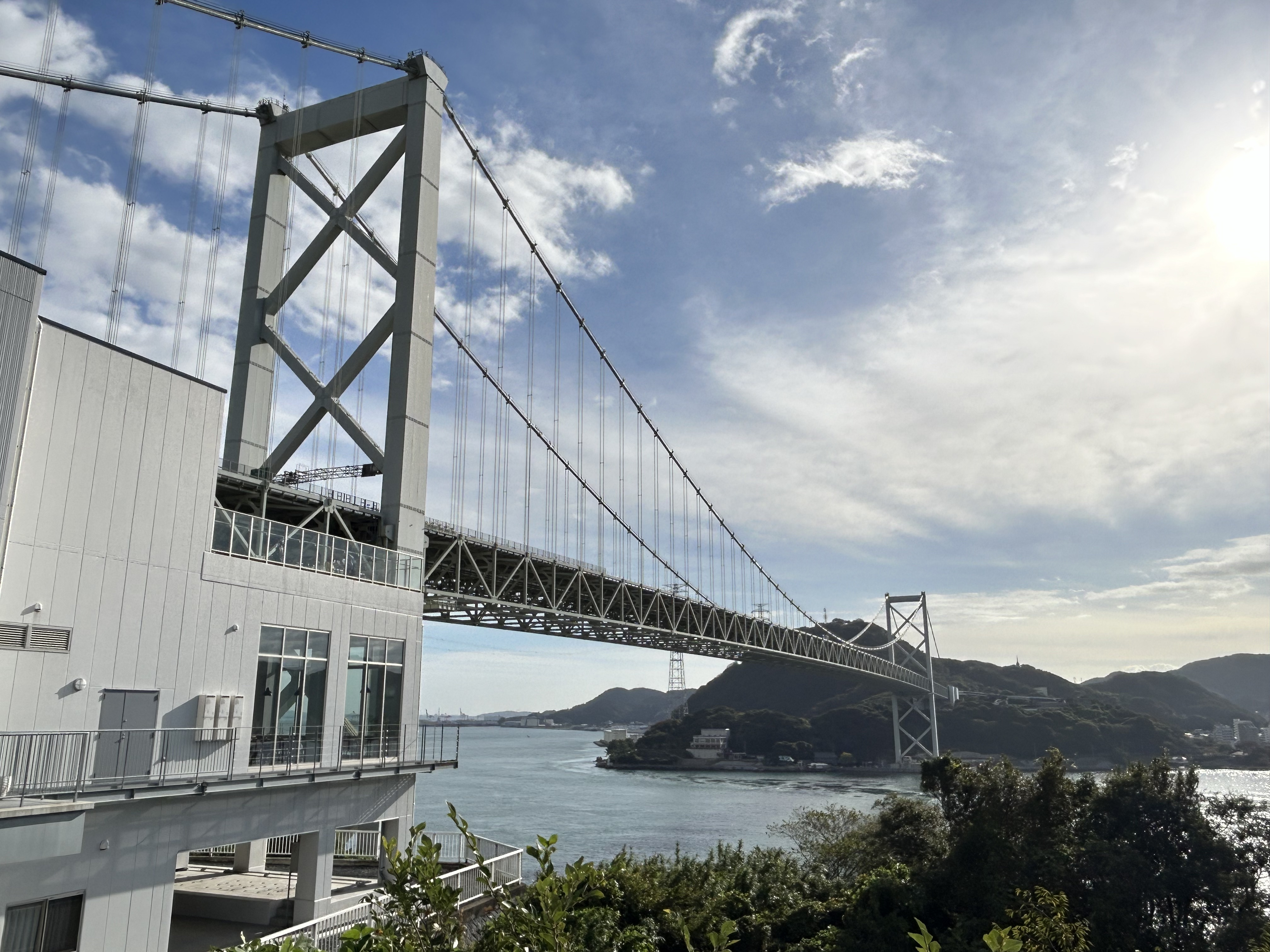 関門海峡大橋の画像