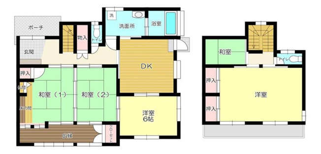 神原小学校エリア　中古戸建の画像