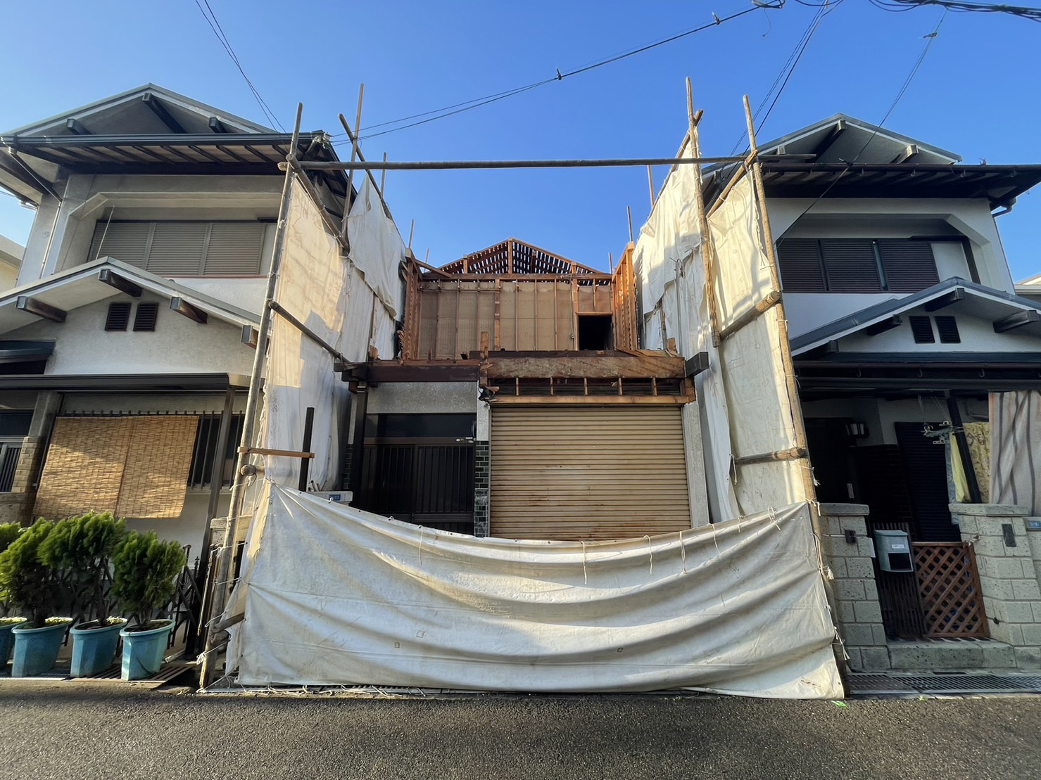 【解体工事】泉大津市下条町の解体工事②の更新です(^^)vの画像