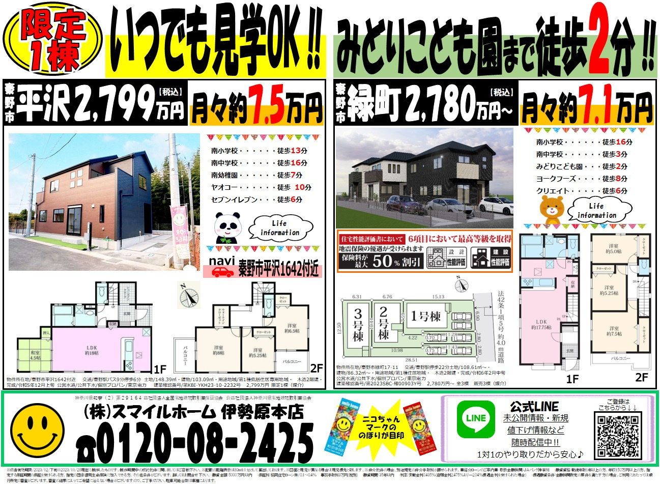 伊勢原本店　今週のチラシの画像