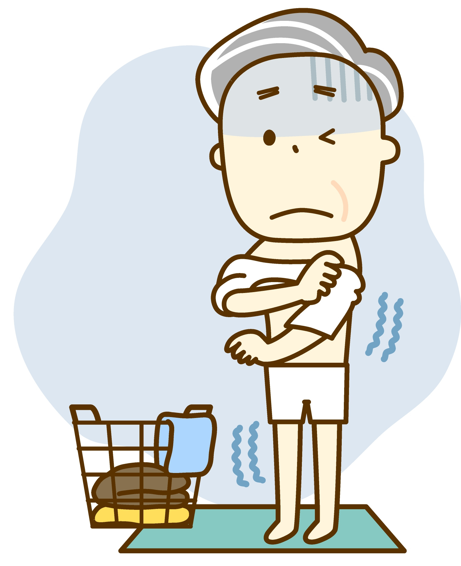 家の中で一番寒さを感じるのは脱衣所。の画像