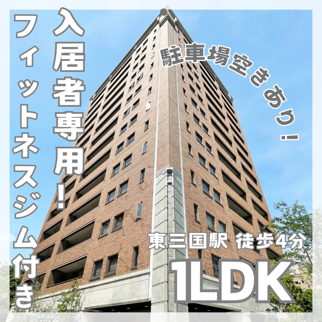 共用部充実の1LDK【NLCロイヤルレジデンス】の画像