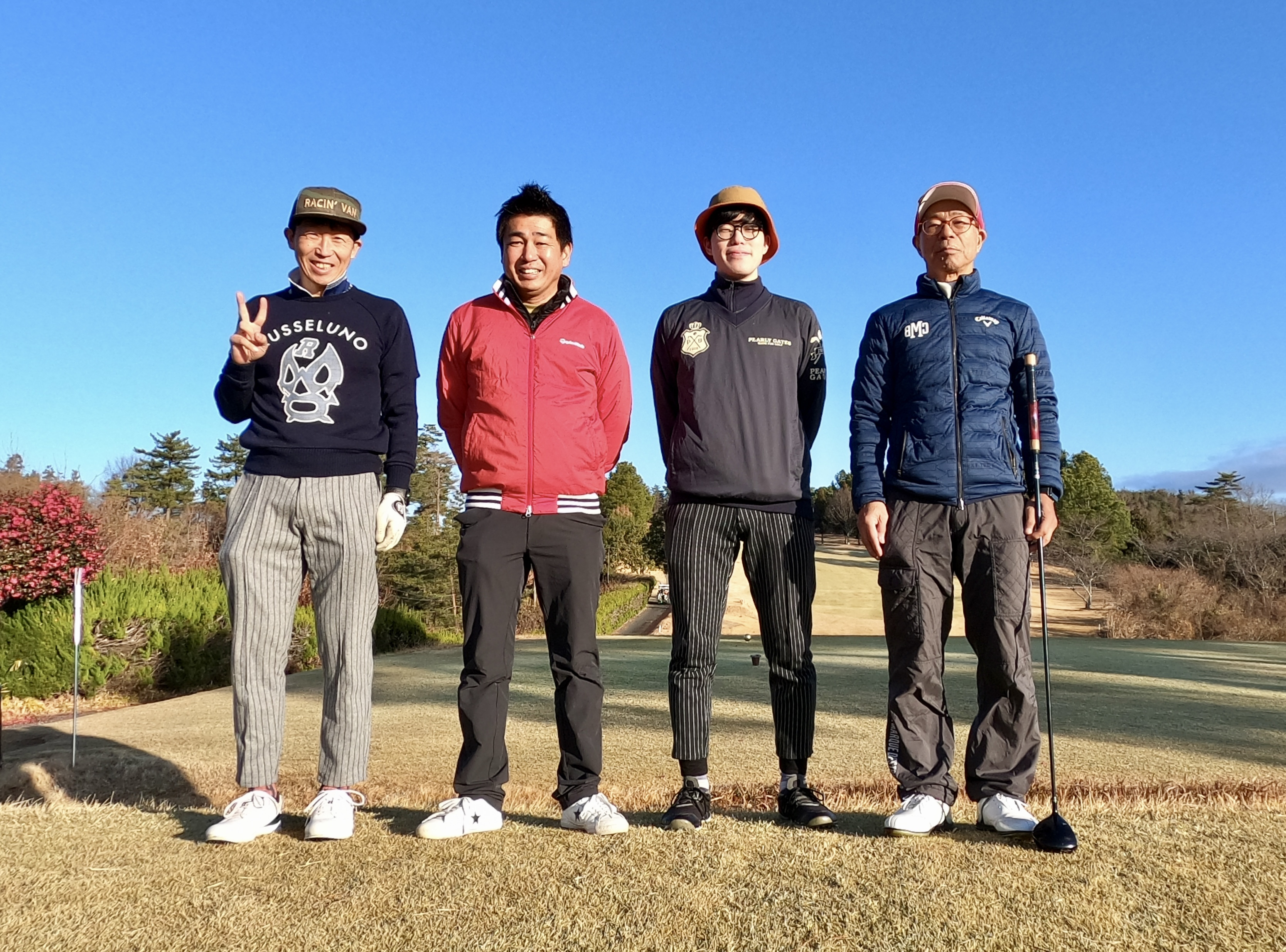 元旦は内川家のゴルフからー正直不動産の正月は家族で過ごします...の画像