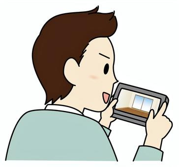 オンライン内見も対応しております！の画像