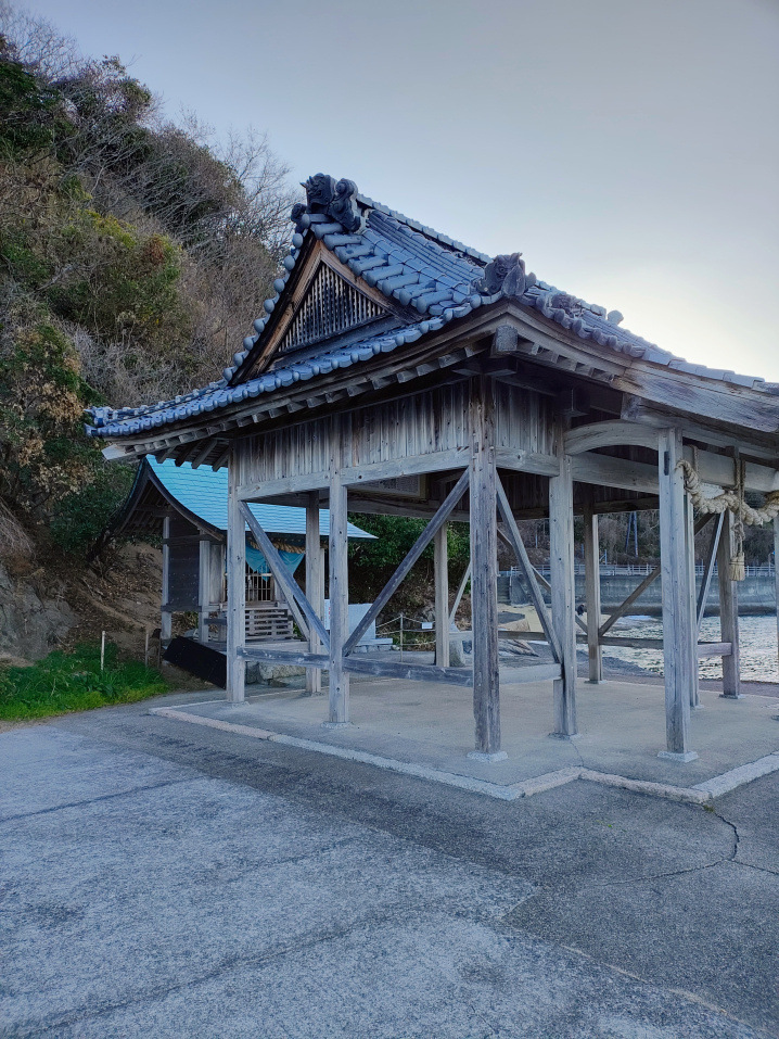 龍神社お参りの画像