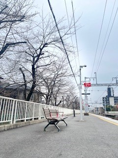 駅構内のお写真の画像