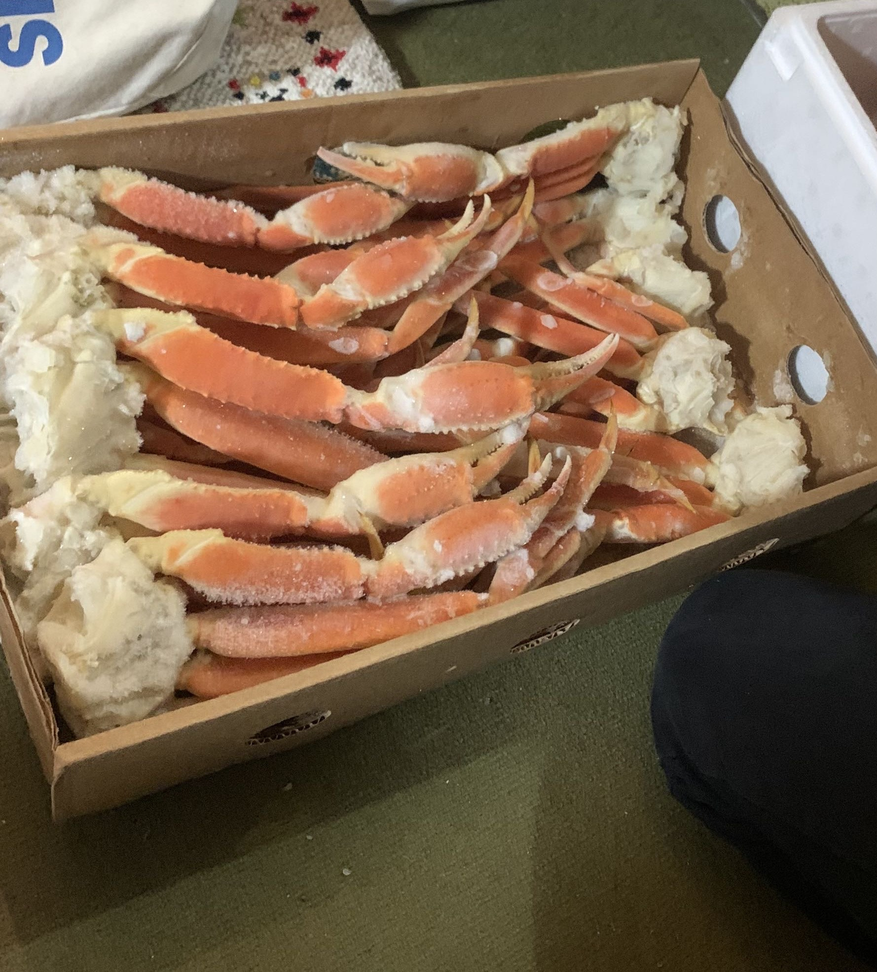 正月蟹の食べ放題♪の画像