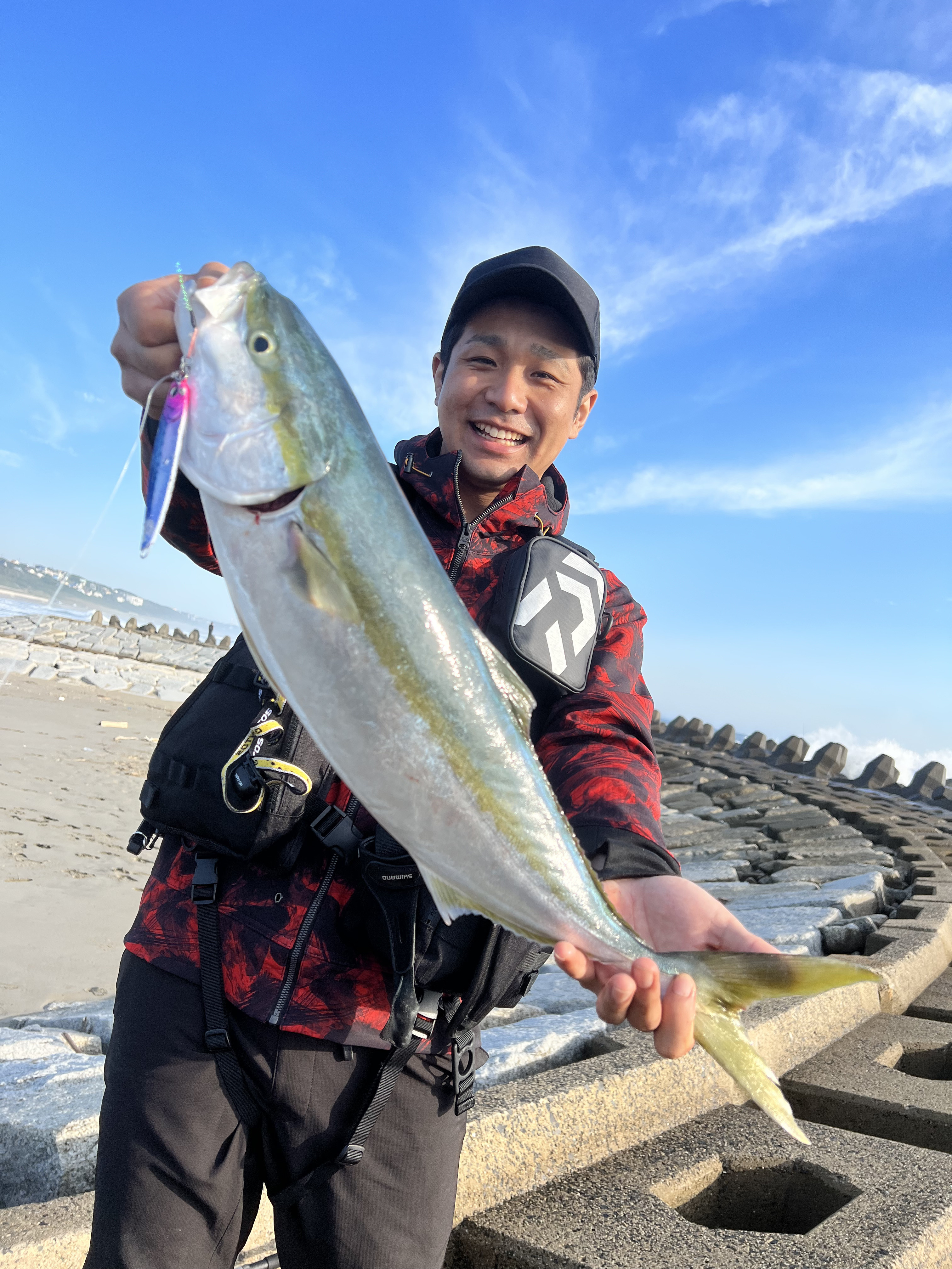 美味しいブリが釣れました(*'▽')の画像