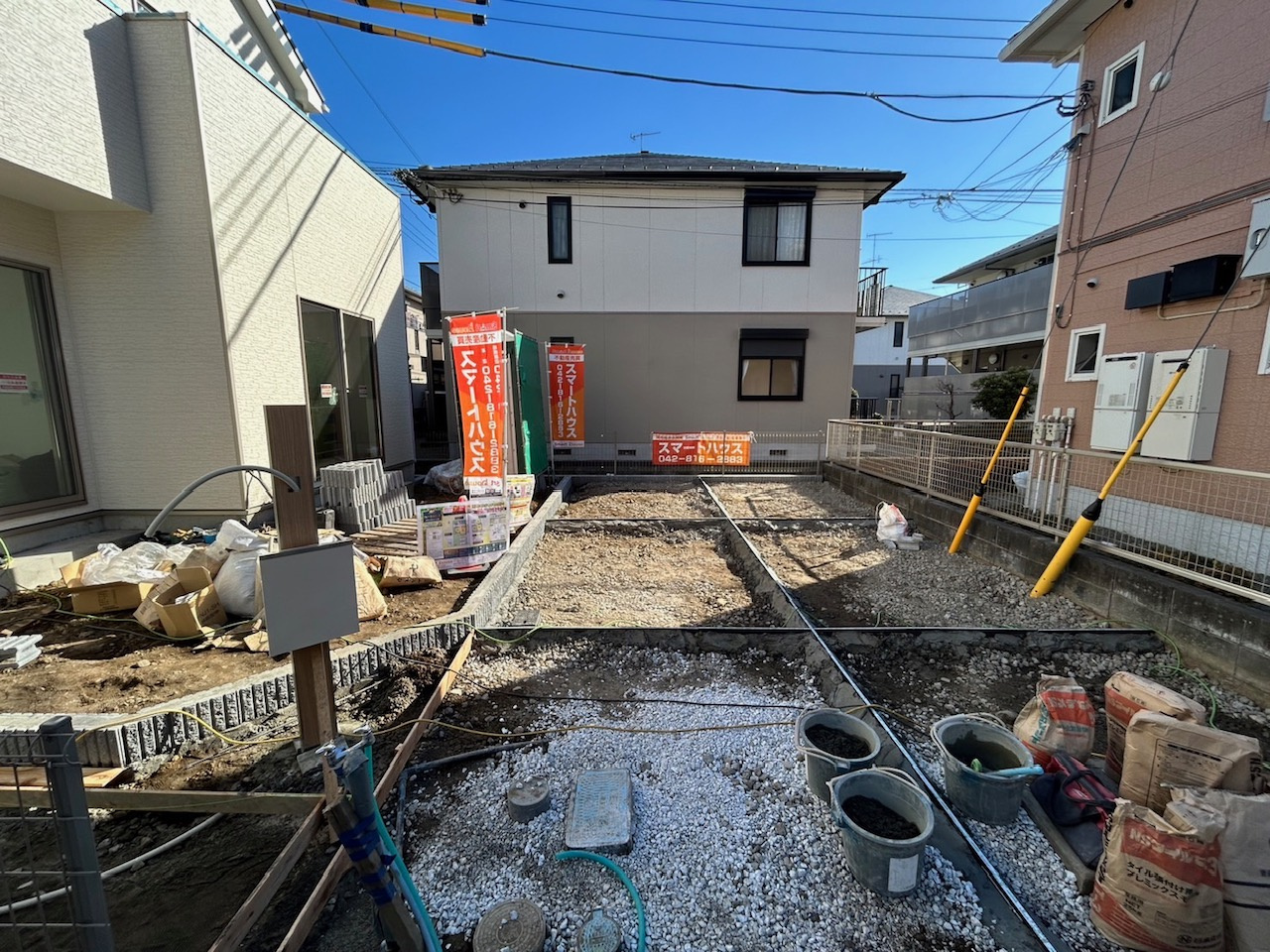 座間市四ツ谷新築戸建、座間小学校・西中学校、フラット35の画像