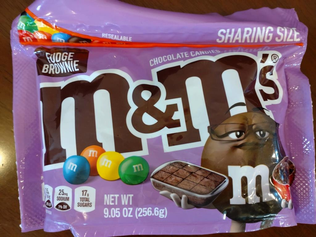 M&M'S ファッジブラウニー シェアリングサイズ　【ホーム...の画像