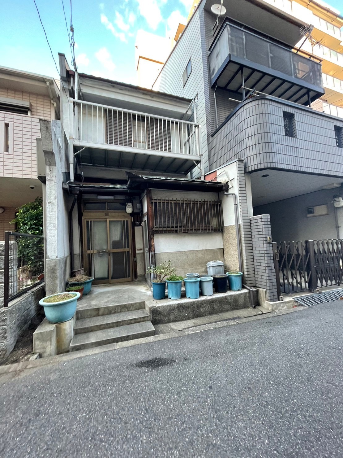 住吉区万代東 古家付き 売り土地の画像
