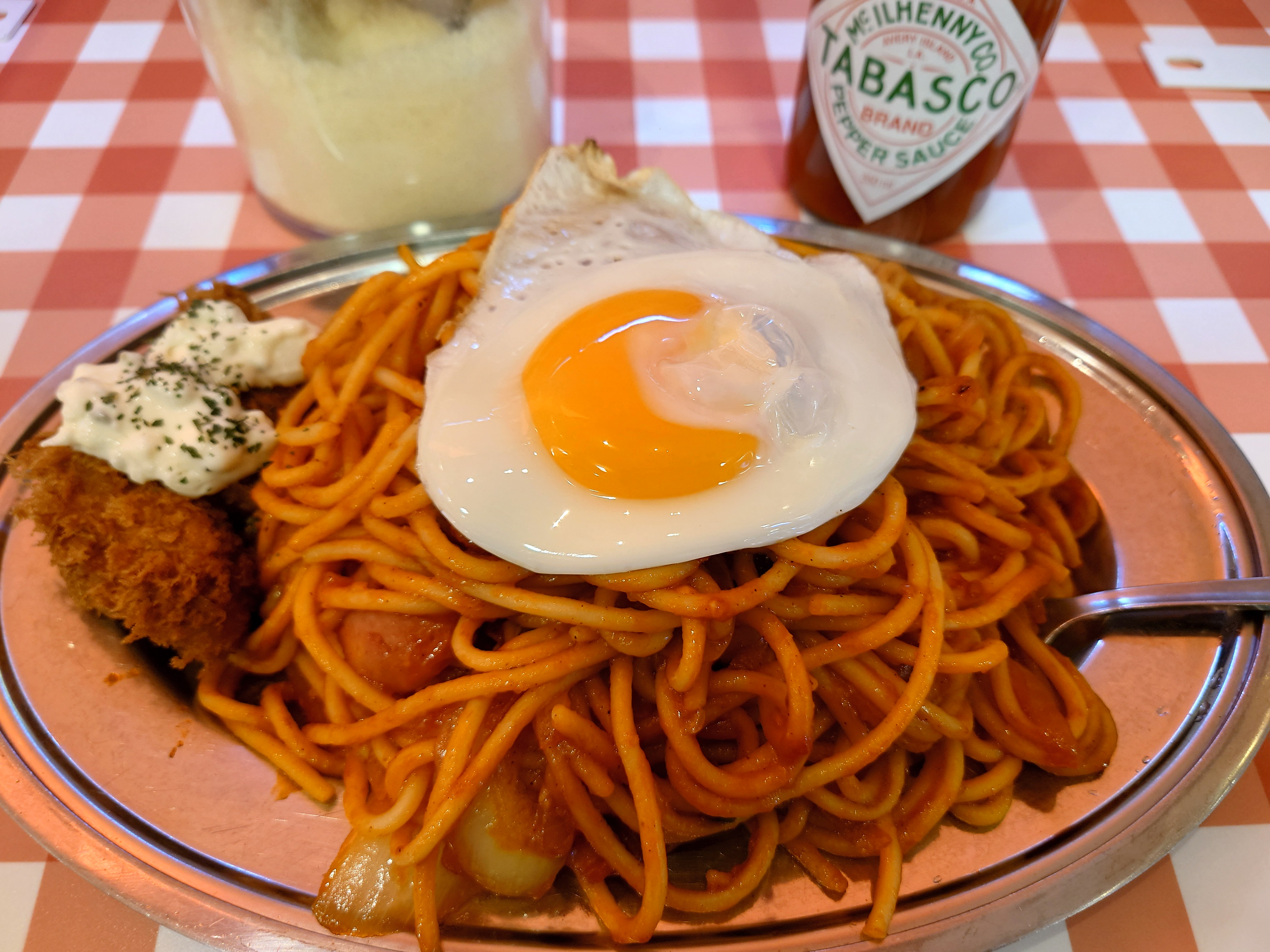 ナポリタンメガ盛りの味は最高！の画像