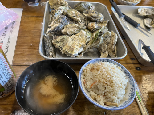 牡蠣食べ放題の画像