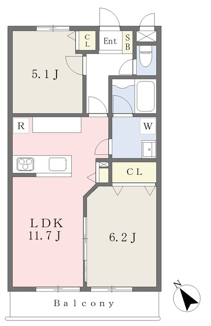 ソルグランデ206 内装紹介の画像