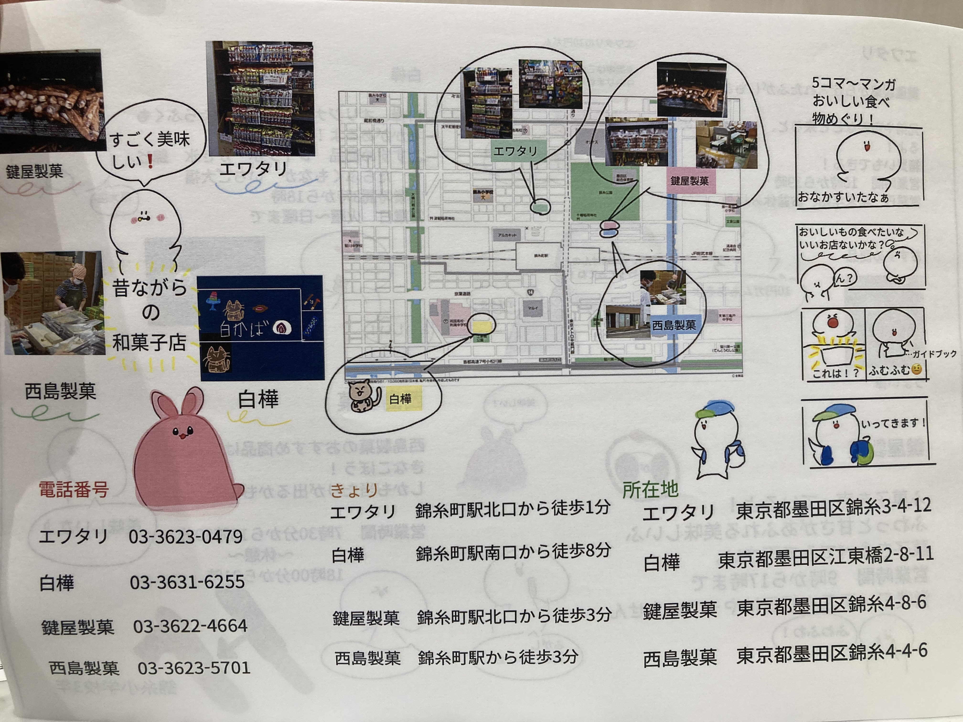 錦糸町のいいところ観光マップの画像