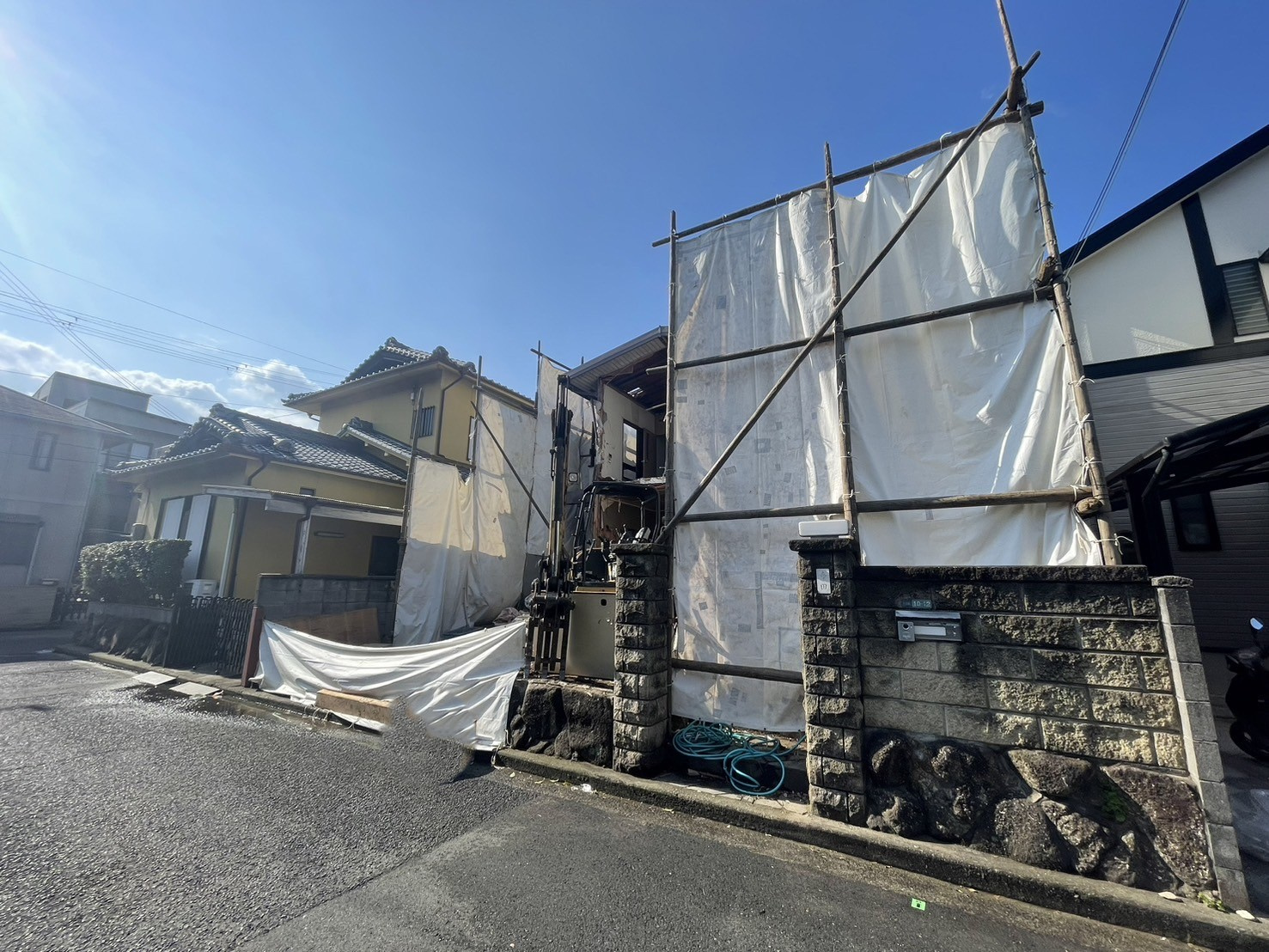 【解体工事】岸和田市中北町の解体工事が始まりました(^^)/...の画像