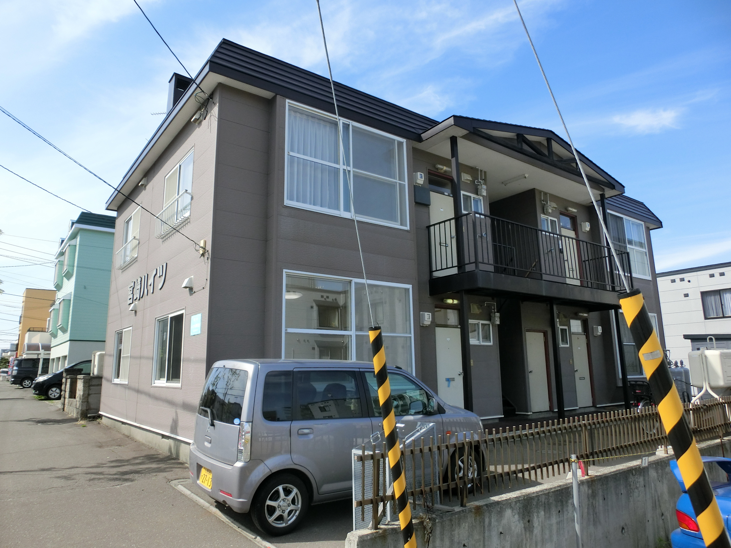 【宮崎ハイツⅡ】最上階角部屋、TVモニターホン付きの2LDK...の画像