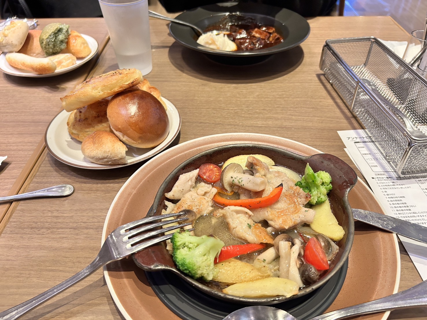 パン食べ放題の画像