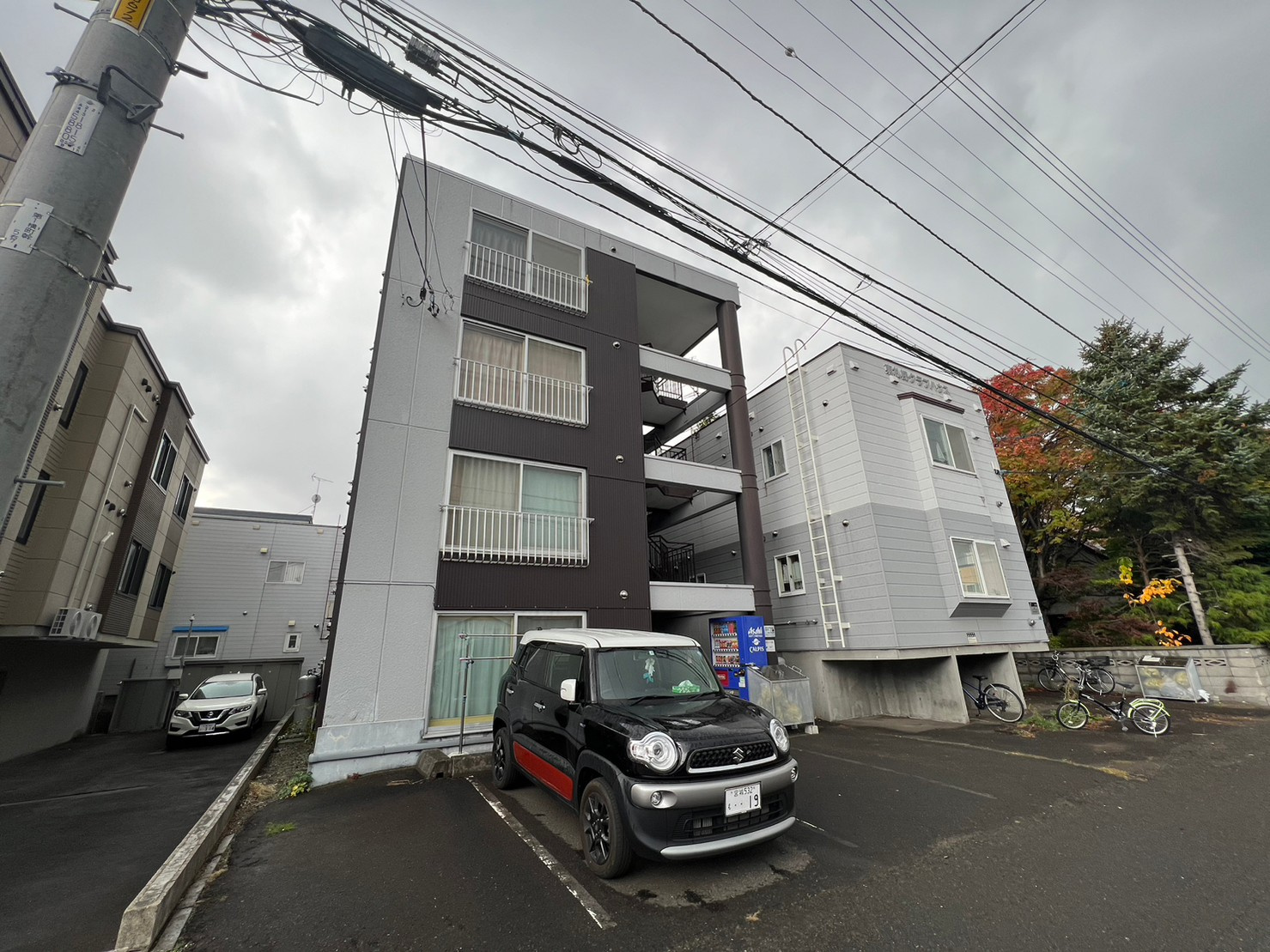 【ティアナ東札幌】2駅利用可能な最上階角部屋の1LDK！の画像