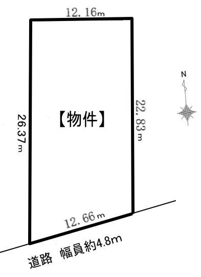 【売土地】袋井市豊沢の画像