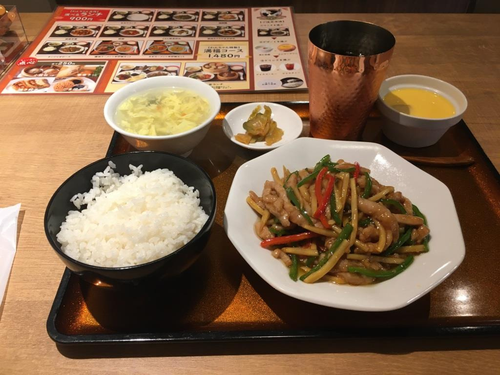久しぶりのチンジャオロースランチ｜中華食堂 わんちゃん　【ホ...の画像