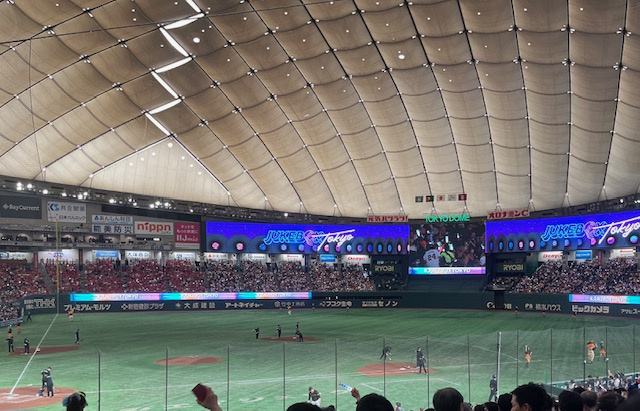 巨人戦観戦の画像