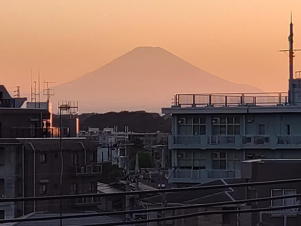 富士山の夕日絶景スポット｜横浜市栄区　【ホームメイトFC大船...の画像