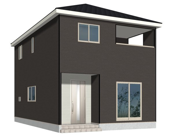 恵那市長島町の新築戸建て　完成予想図