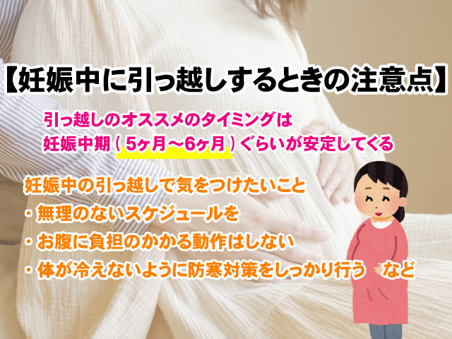 【妊娠中に引っ越しするときの注意点とは？】必要な手続きなどまとめの画像