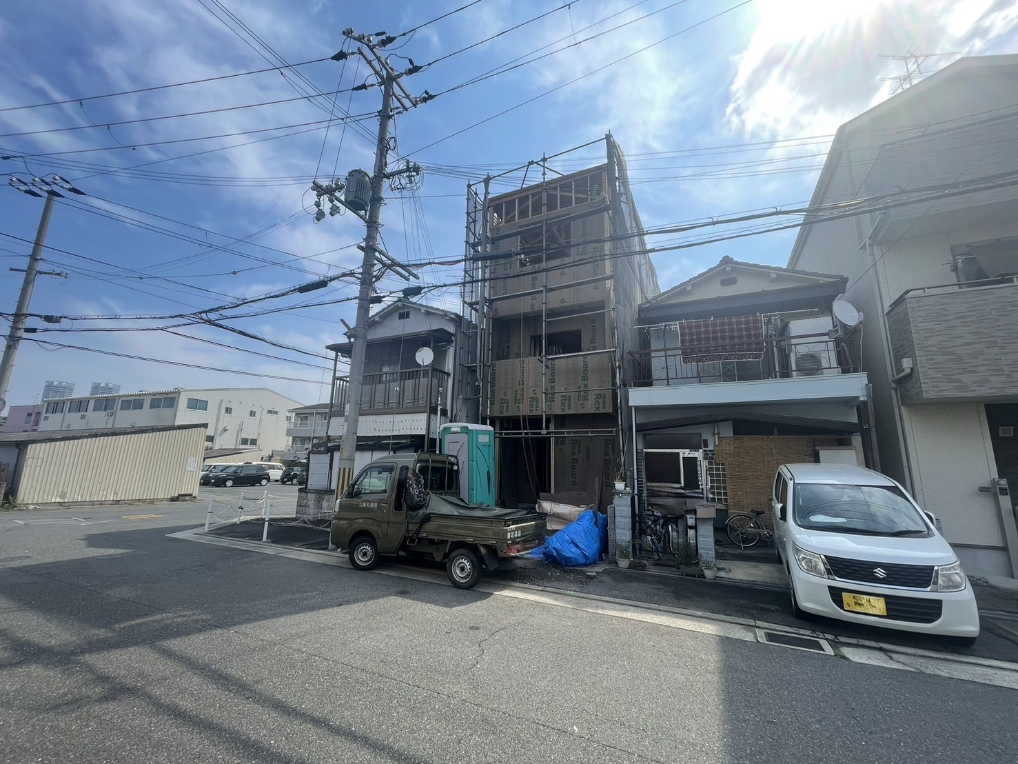 【新築建売⑤】泉大津市虫取町2丁目の建築写真更新です(^^)...の画像